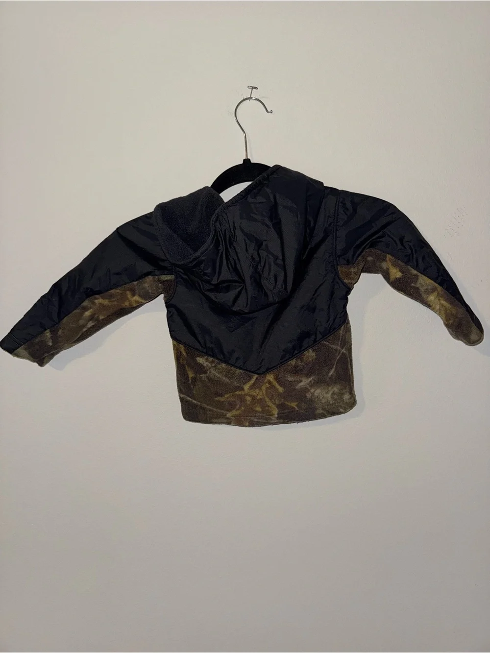 Columbia Black Fleece-Lined Hooded Jacket